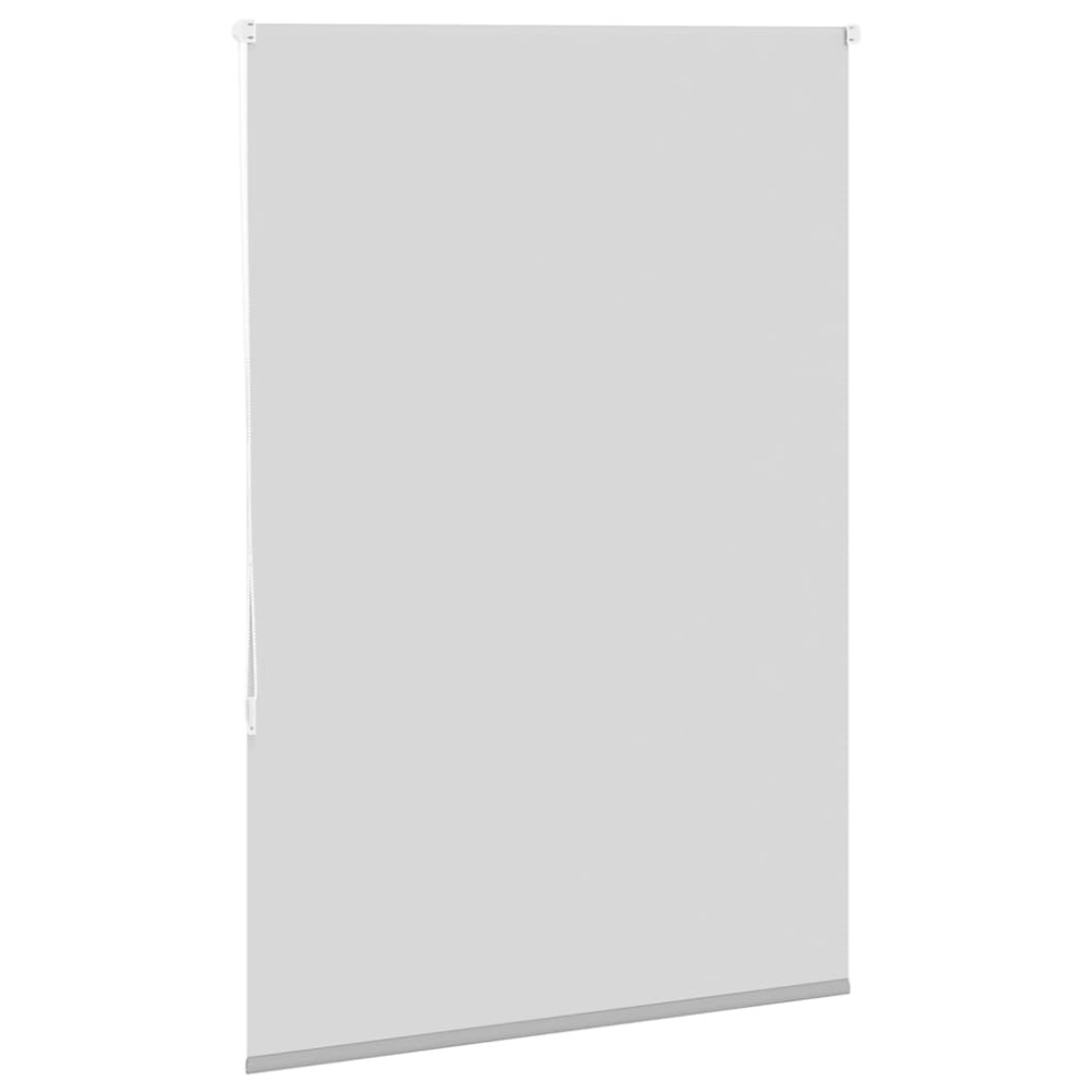 Produktbild för Rullgardin mörkläggning ljusgrå 95x175 cm tyg bredd 90,7 cm
