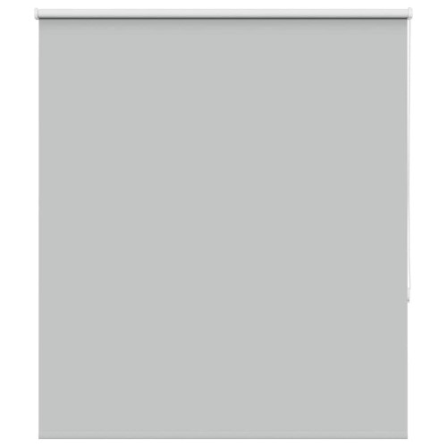 vidaXL Rullgardin mörkläggning ljusgrå 140x175 cm tyg bredd 136,6 cm