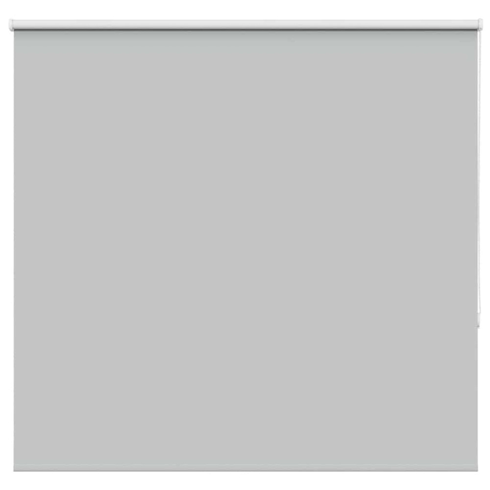 Produktbild för Rullgardin mörkläggning ljusgrå 160x175 cm tyg bredd 156,6 cm
