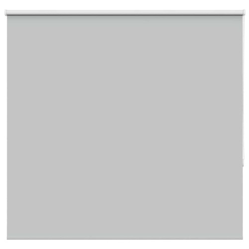 vidaXL Rullgardin mörkläggning ljusgrå 160x175 cm tyg bredd 156,6 cm