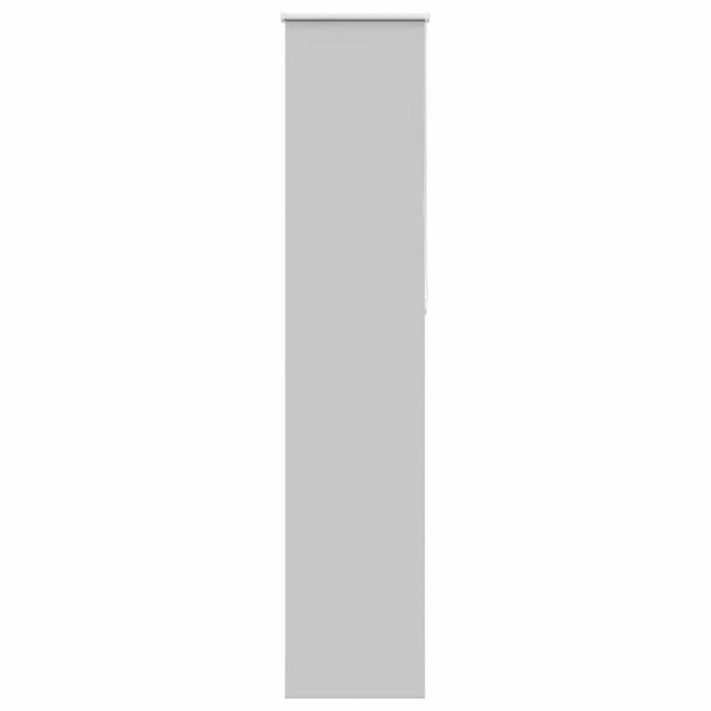 Produktbild för Rullgardin mörkläggning ljusgrå 45x210 cm tygbredd 40,7 cm