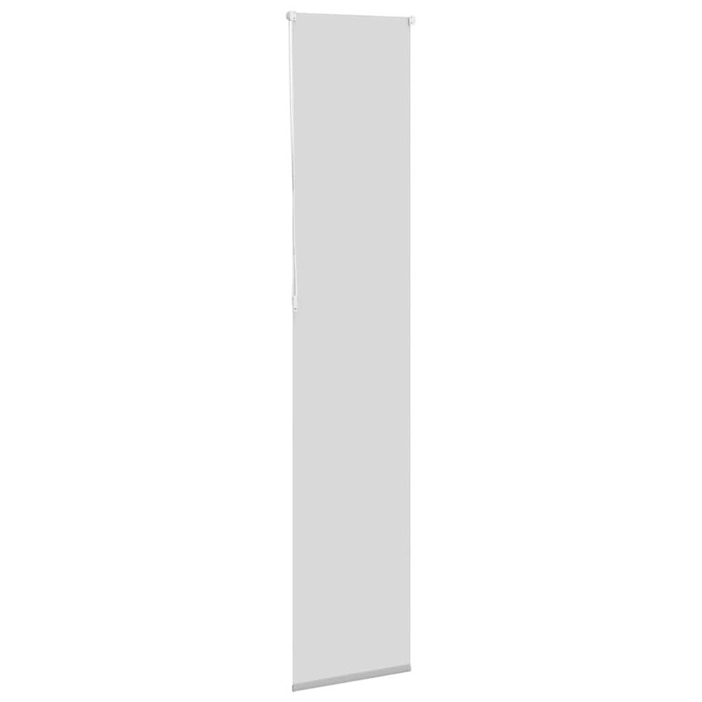 Produktbild för Rullgardin mörkläggning ljusgrå 45x210 cm tygbredd 40,7 cm
