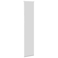 Produktbild för Rullgardin mörkläggning ljusgrå 45x210 cm tygbredd 40,7 cm
