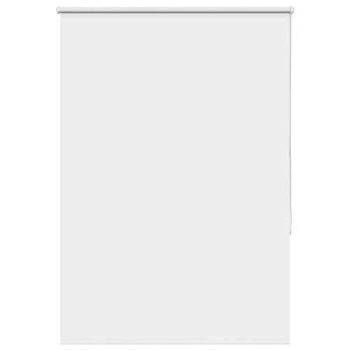 vidaXL Rullgardin mörkläggningsvit 110x150 cm tyg bredd 105,7 cm