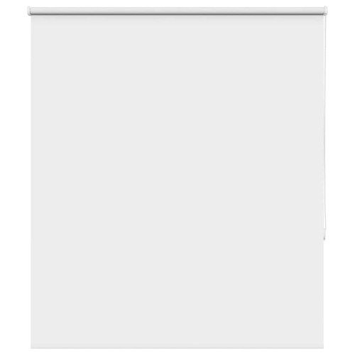vidaXL Rullgardin mörkläggningsvit 130x150 cm tyg bredd 126,6 cm