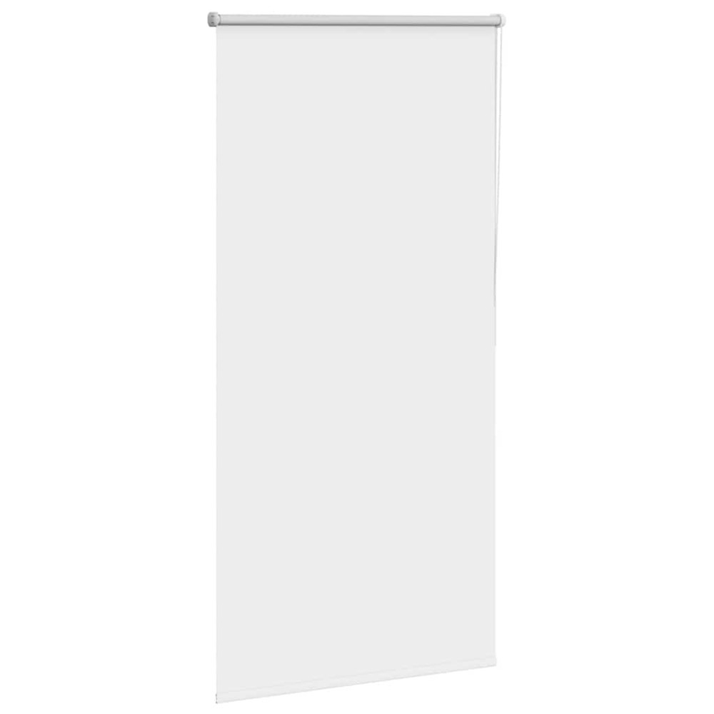Produktbild för Rullgardin mörkläggningsgardin vit 65x175 cm tyg bredd 60,7 cm
