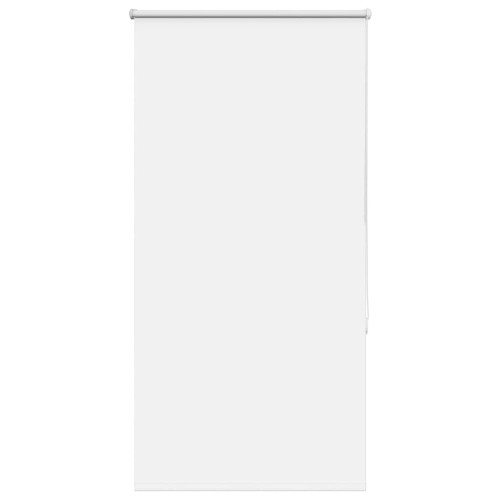 vidaXL Rullgardin mörkläggningsgardin vit 85x175 cm tygbredd 80,7 cm