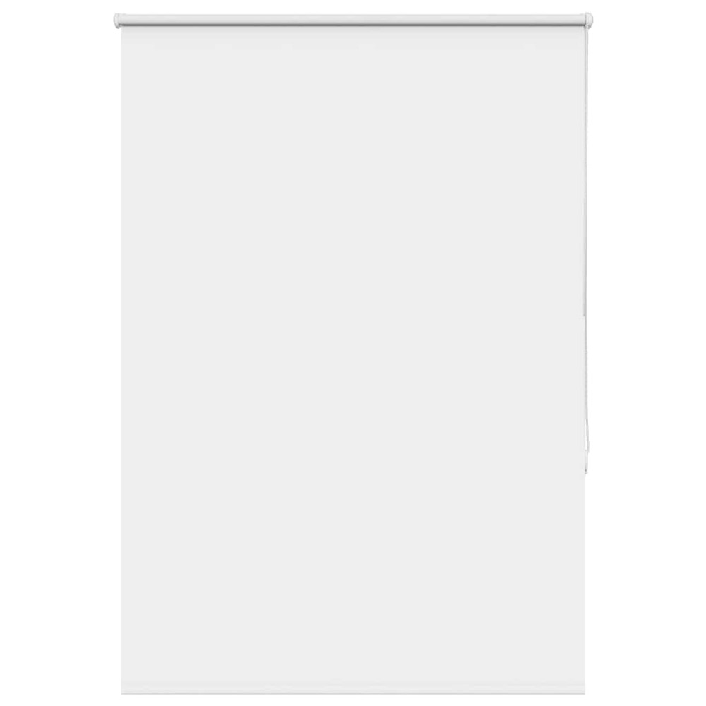 Produktbild för Rullgardin mörkläggningsgardin vit 90x175 cm tyg bredd 85,7 cm