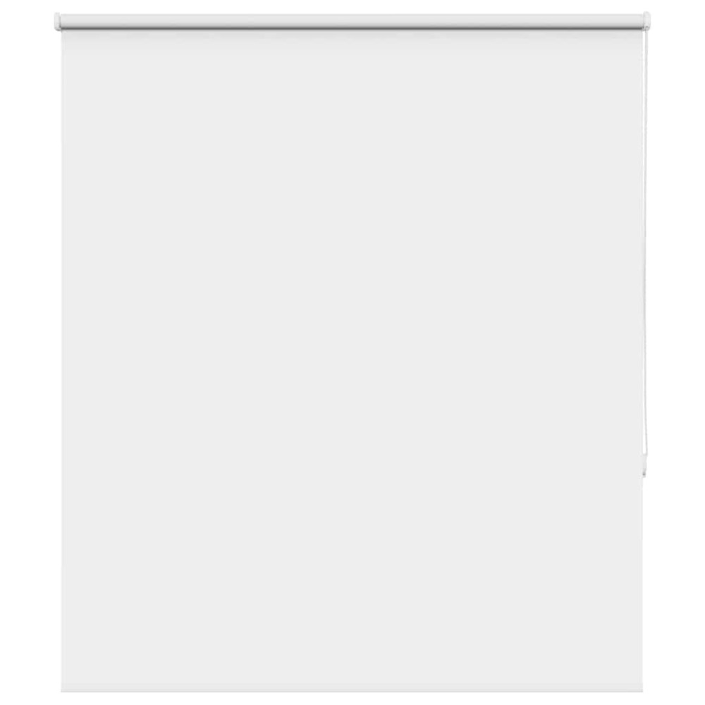 Produktbild för Rullgardin mörkläggningsgardin vit 140x175 cm tyg bredd 136,6cm
