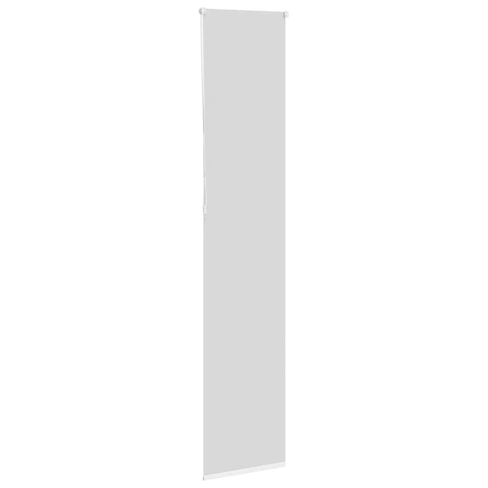 Produktbild för Rullgardin mörkläggning vit 60x210 cm tyg bredd 55,7 cm