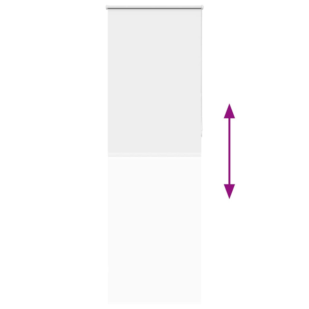 Produktbild för Rullgardin mörkläggningsgardin vit 70x210 cm tyg bredd 65,7 cm