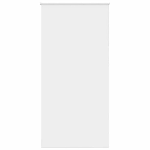 vidaXL Rullgardin mörkläggningsgardin vit 95x210 cm tygbredd 90,7 cm