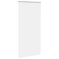 Produktbild för Rullgardin mörkläggningsgardin vit 95x210 cm tygbredd 90,7 cm