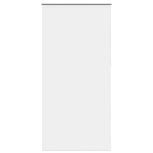 vidaXL Rullgardin mörkläggning vit 105x210 cm tyg bredd 100,7 cm