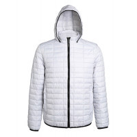 2786 M´s Honeycomb Hooded Jacket White