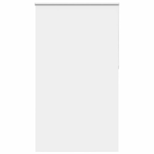 vidaXL Rullgardin mörkläggningsvit 140x210 cm tyg bredd 136,6 cm