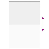 Produktbild för Rullgardin mörkläggningsgardin vit 150x210 cm tyg bredd 146,6cm