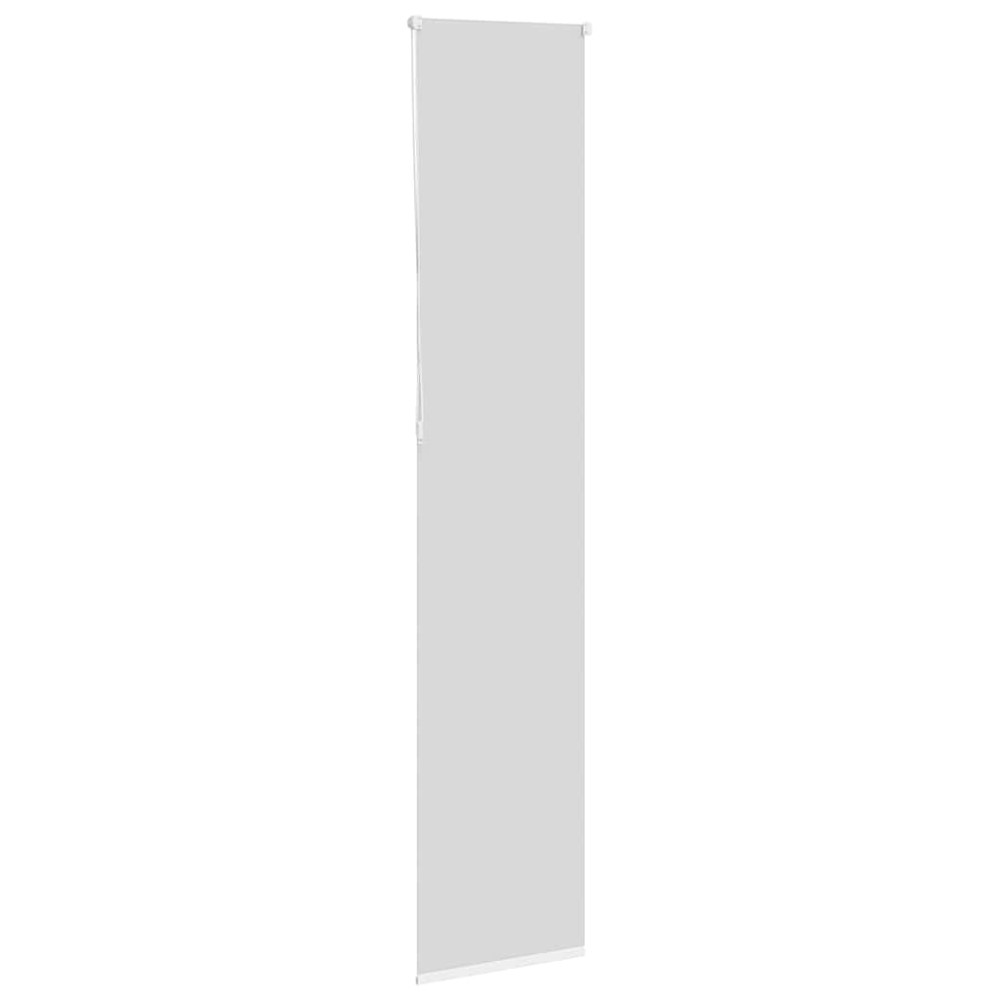 Produktbild för Rullgardin mörkläggning vit 45x230 cm tyg bredd 40,7 cm