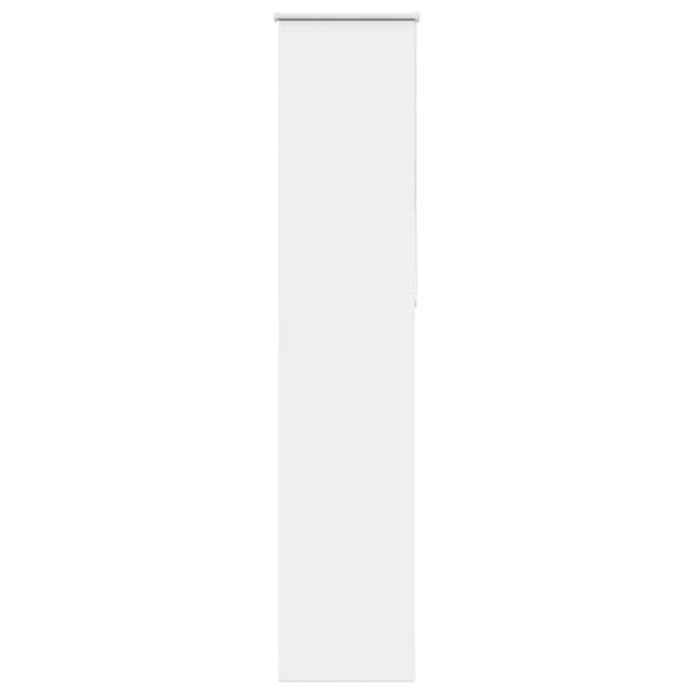 Produktbild för Rullgardin mörkläggning vit 50x230 cm tyg bredd 45,7 cm