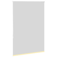 Produktbild för Rullgardin mörkläggningsgul 105x150 cm tyg bredd 100,7 cm