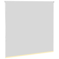 Produktbild för Rullgardin mörkläggningsgul 145x150 cm tyg bredd 141,6 cm