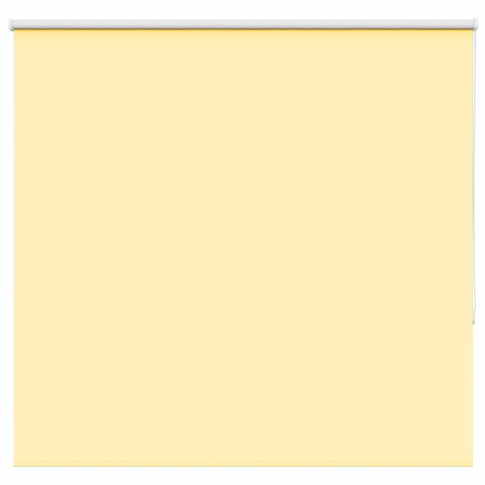 Produktbild för Rullgardin mörkläggningsgul 155x150 cm tyg bredd 151,6 cm