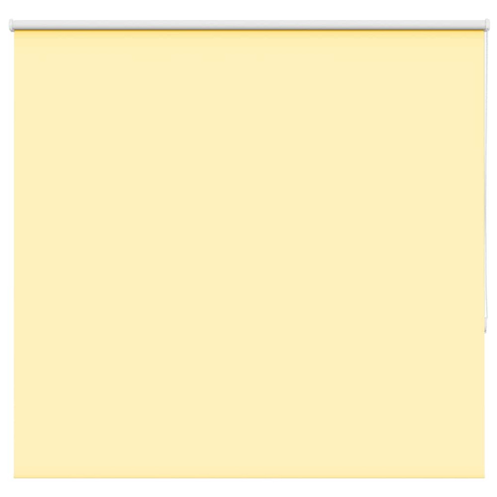 Produktbild för Rullgardin mörkläggningsgul 160x150 cm tyg bredd 156,6 cm