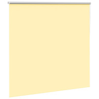 Produktbild för Rullgardin mörkläggningsgul 160x150 cm tyg bredd 156,6 cm