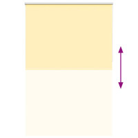 Produktbild för Rullgardin mörkläggningsgul 155x210 cm tyg bredd 151,6 cm