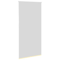 Produktbild för Rullgardin mörkläggningsgul 105x230 cm tyg bredd 100,7 cm