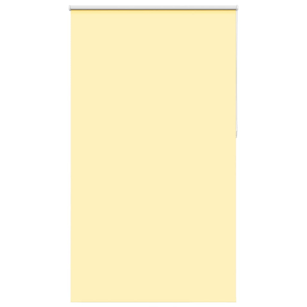 Produktbild för Rullgardin mörkläggningsgul 135x230 cm tygbredd 131,6 cm