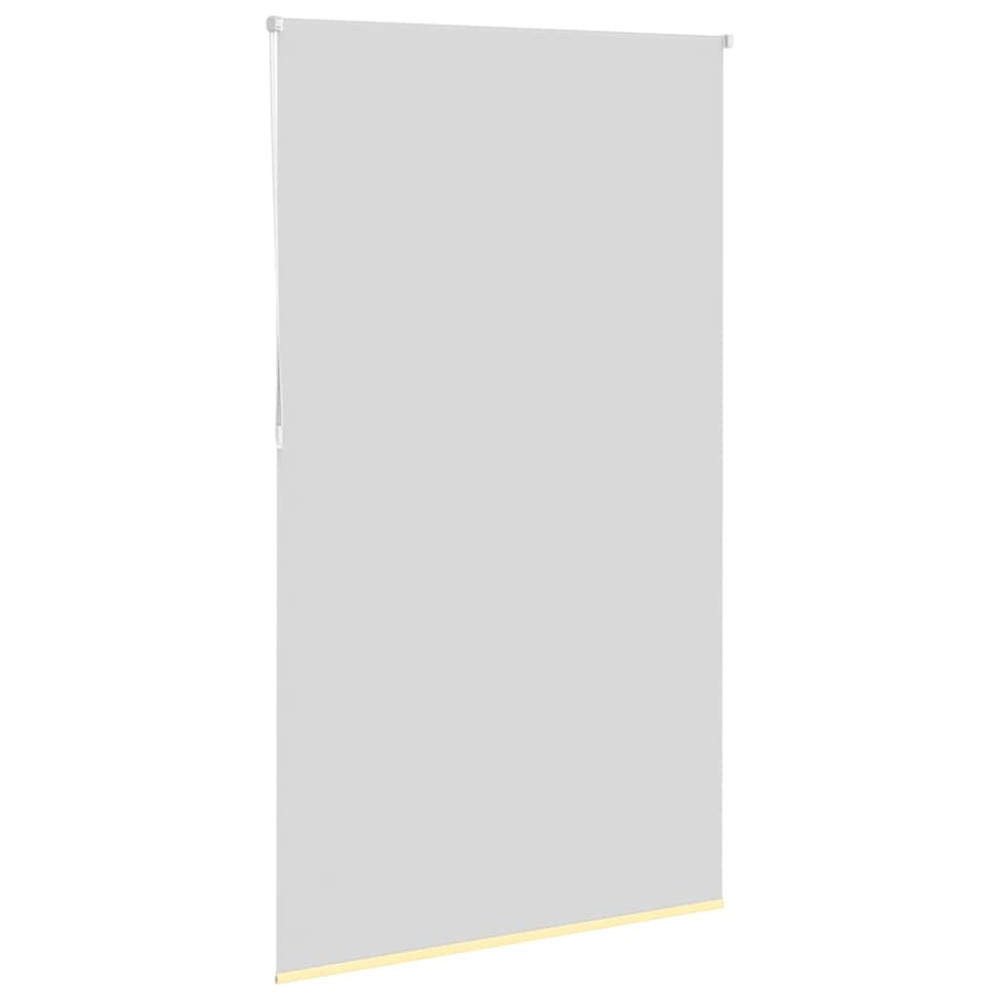 Produktbild för Rullgardin mörkläggningsgul 135x230 cm tygbredd 131,6 cm