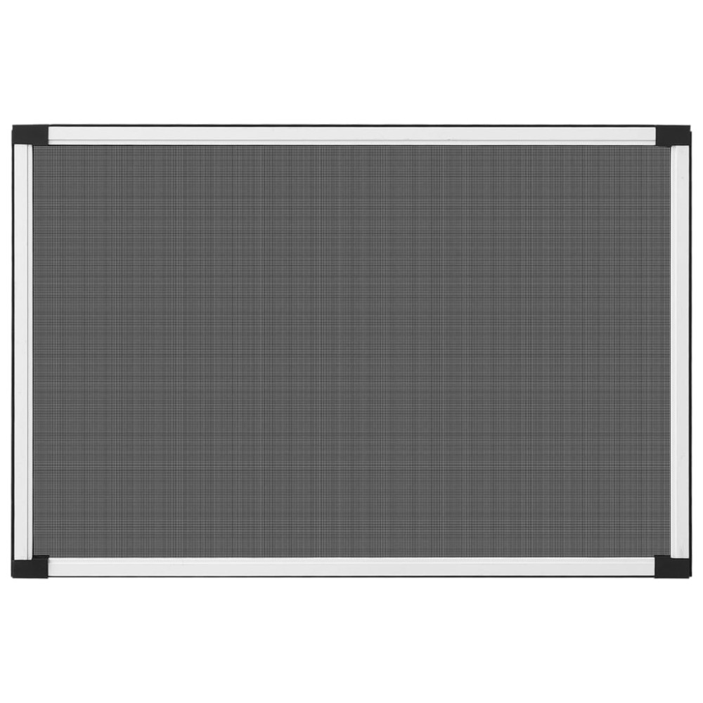 Produktbild för Utdragbart insektsnät för fönster vit (100-193)x75 cm