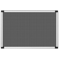 Produktbild för Utdragbart insektsnät för fönster vit (100-193)x75 cm
