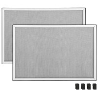 Produktbild för Utdragbart insektsnät för fönster vit (100-193)x75 cm