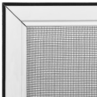 Produktbild för Utdragbart insektsnät för fönster vit (100-193)x75 cm