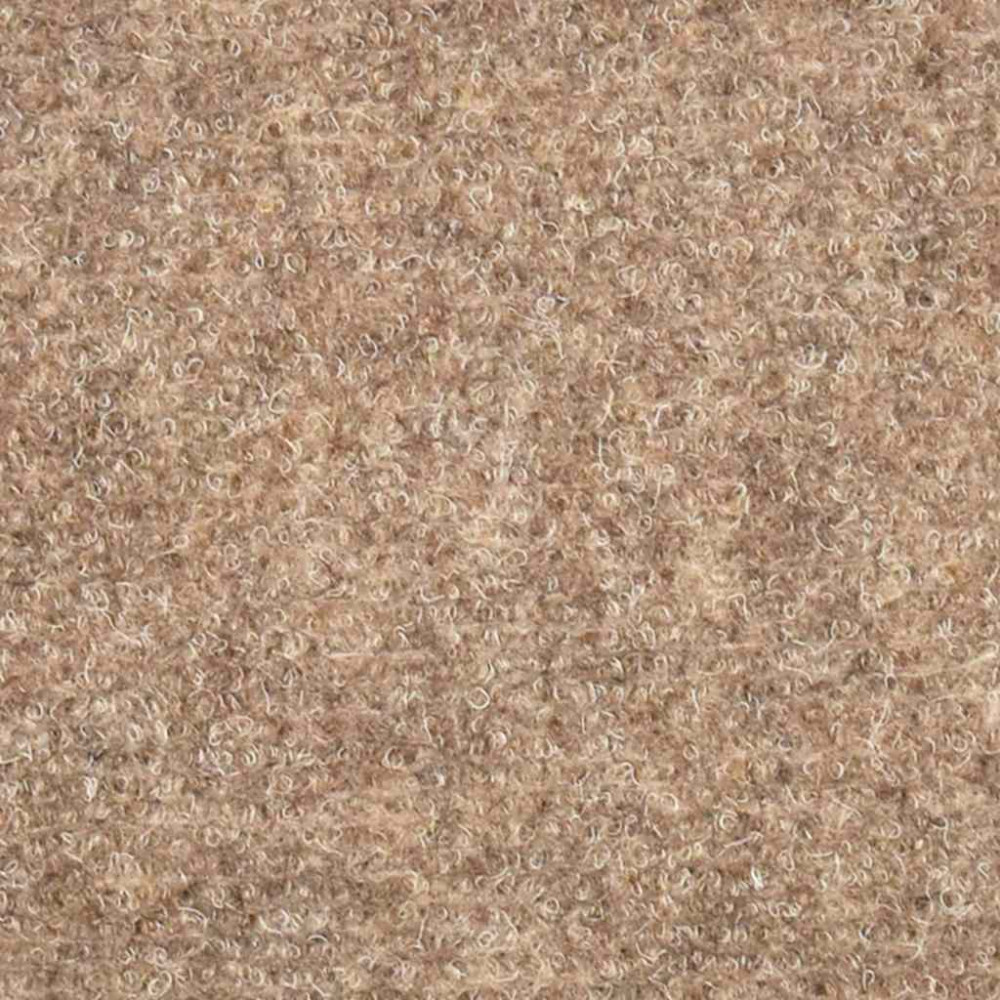 Produktbild för Trappmattor självhäftande 30 st 65x21x4 cm beige halvrunda stora