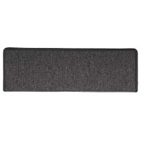 Produktbild för Trappmattor 30 st 65x21x4 cm antracit rektangulär kant