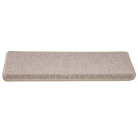 Produktbild för Trappmattor 30 st 65x21x4 cm taupe rektangulär kant
