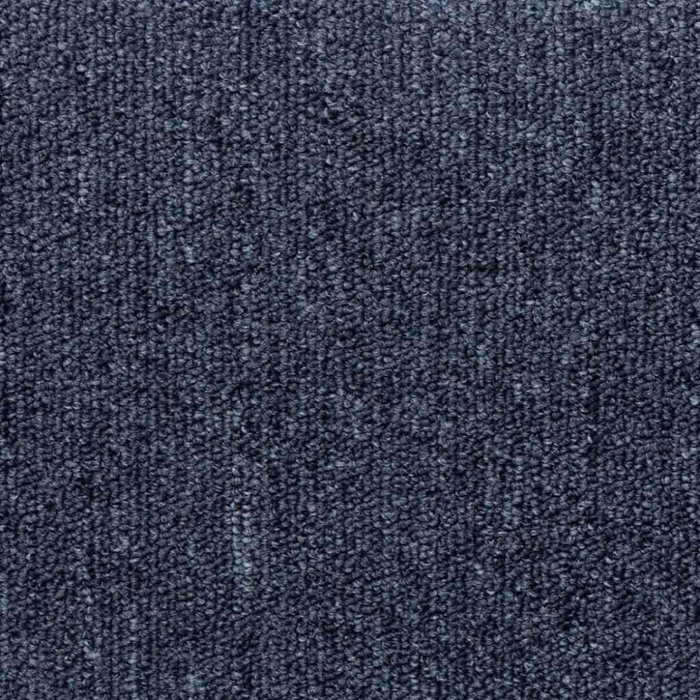 Produktbild för Trappmattor 30 st 65x21x4 cm mörkgrå och blå rektangulär kant