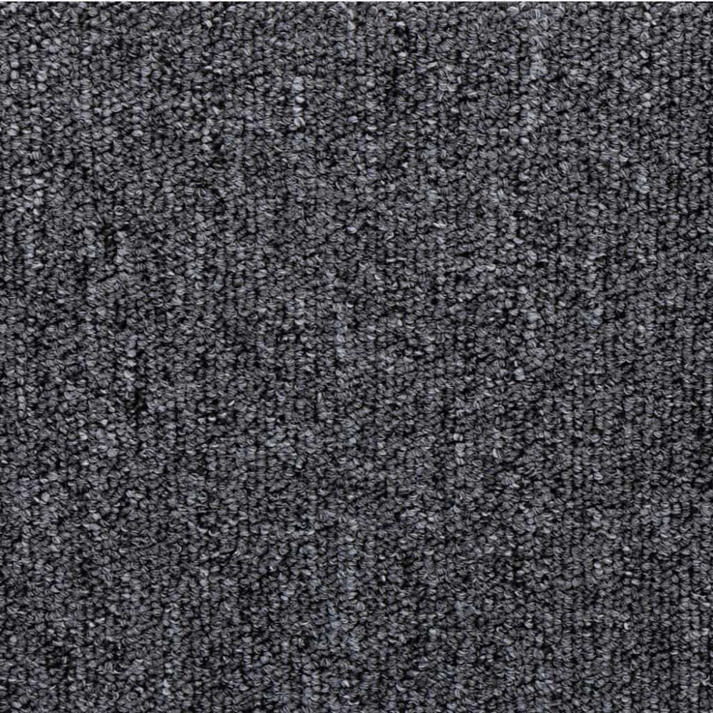 Produktbild för Trappmattor 30 st 65x21x4 cm mörkgrå rektangulär kant