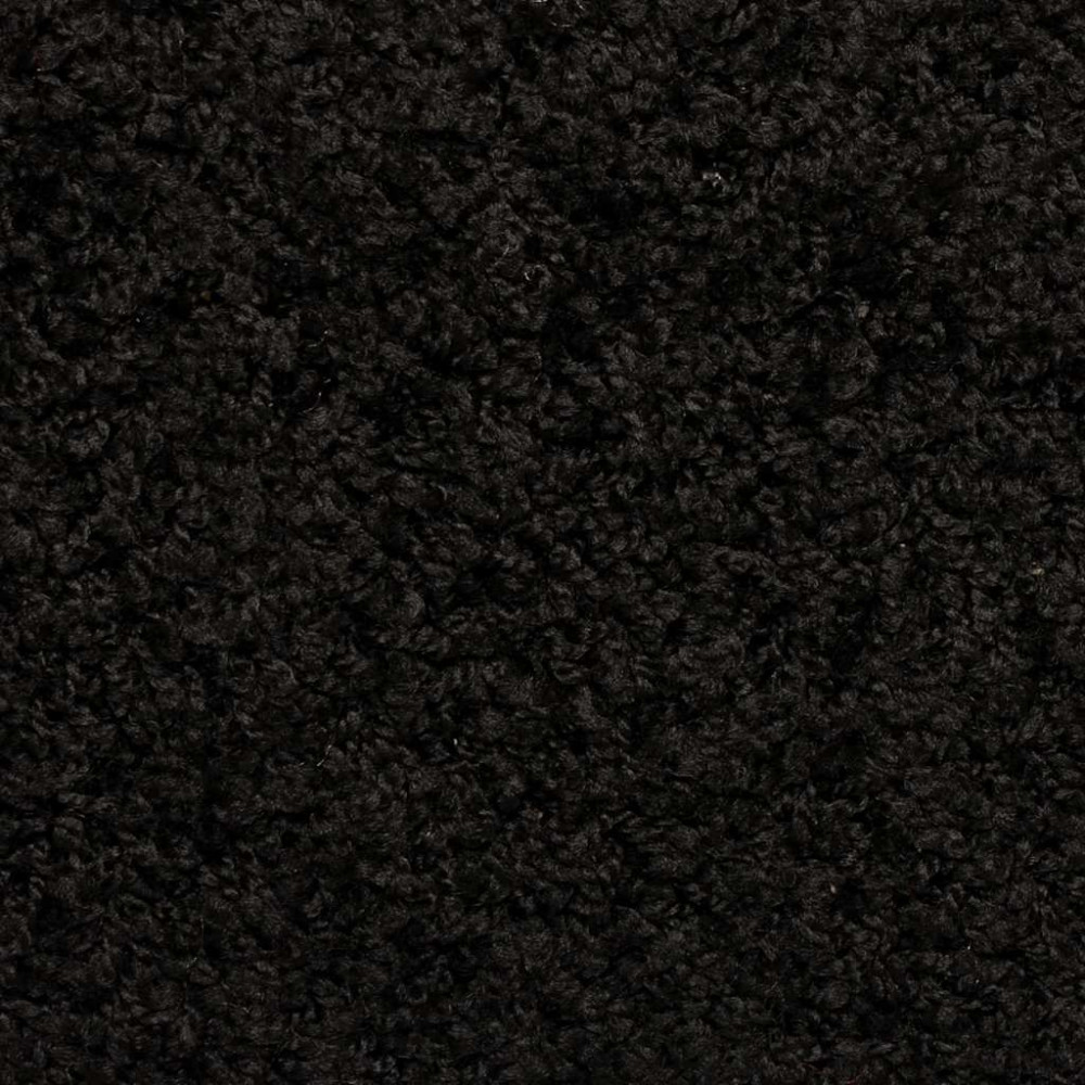 Produktbild för Trappmattor 30 st 65x21x4 cm svarta rektangulära kanter