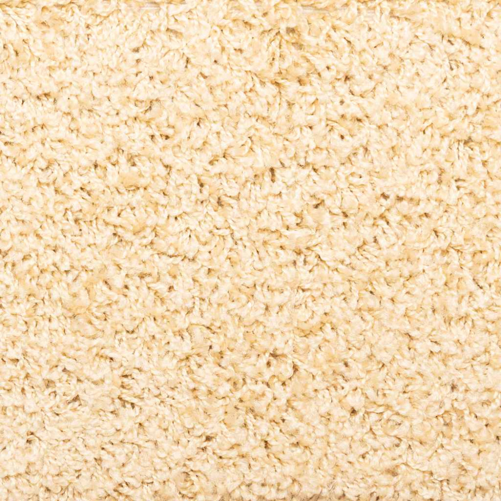 Produktbild för Trappmattor 30 st 65x21x4 cm krämfärgade rektangulära kanter