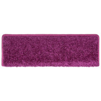 Produktbild för Trappmattor 30 st 65x21x4 cm violett rektangulär kant