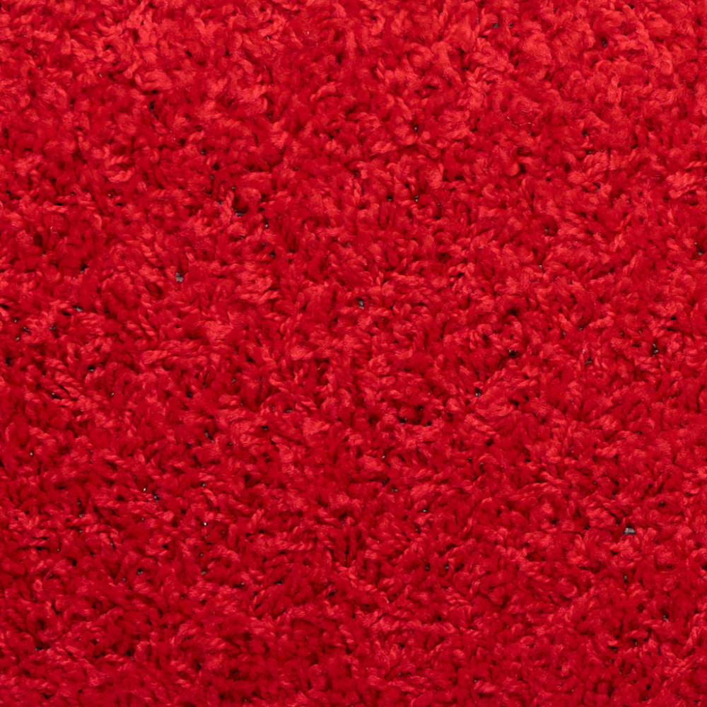Produktbild för Trappmattor 30 st 65x21x4 cm röda rektangulära kanter