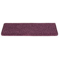 Produktbild för Trappmattor 30 st 65x21x4 cm mörklila rektangulär kant