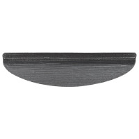 Produktbild för Trappmattor självhäftande 30 st grå 65x22,5x3,5 cm