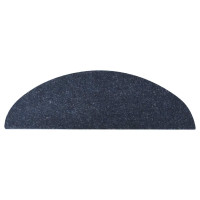 Produktbild för Trappmattor självhäftande 30 st blå 56x17x3 cm