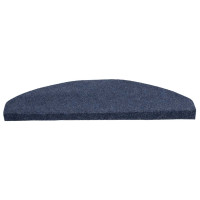 Produktbild för Trappmattor självhäftande 30 st blå 65x22,5x3,5 cm