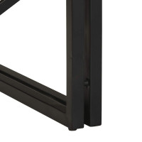 Produktbild för Soffbord flerfärgat 100x100x35 cm massivt trä återvunnet